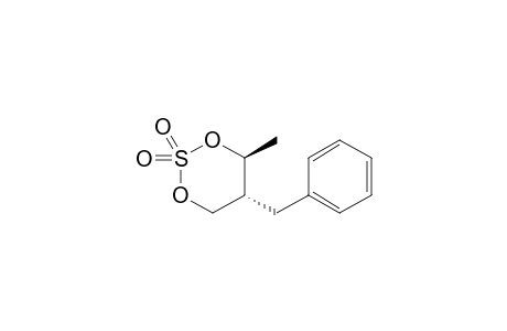 (4S*,5R*)-5-Benzyl-4-methyl-1,3,2-dioxathiane-2,2-dioxide