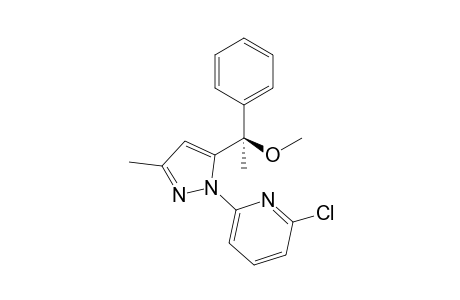 (R)-2-Chloro-6-[5-(1-Methoxy-1-phenylethyl)-3-methylpyrazol-1-yl]pyridine