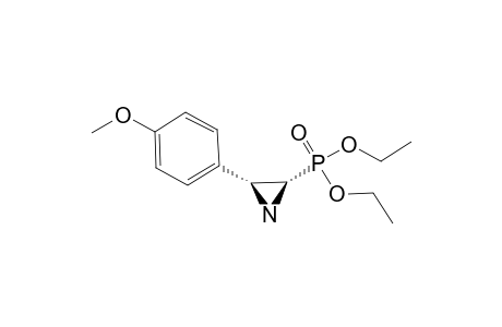 DIETHYL-(2S,3R)-(-)-3-(PARA-METHOXYPHENYL)-AZIRIDINE-2-PHOSPHONATE