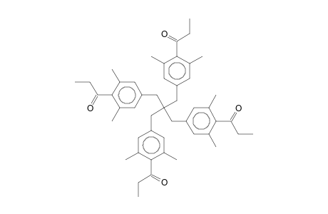 1-(4-[2,2-Bis(3,5-dimethyl-4-propionylbenzyl)-3-(3,5-dimethyl-4-propionylphenyl)propyl]-2,6-dimethylphenyl)-1-propanone