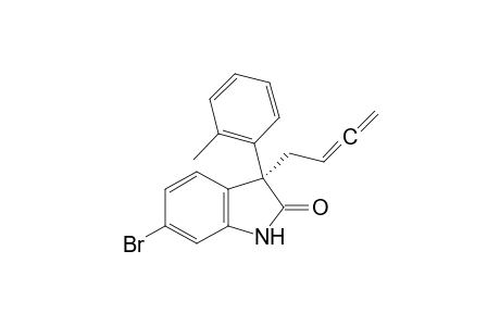 (3R)-6-bromo-3-buta-2,3-dienyl-3-(o-tolyl)indolin-2-one