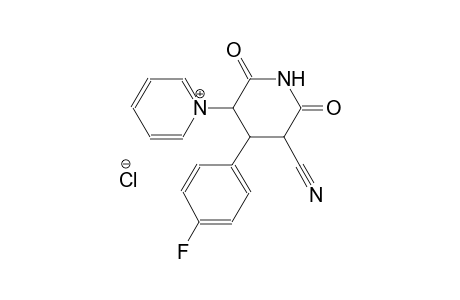 pyridinium, 1-[5-cyano-4-(4-fluorophenyl)-2,6-dioxo-3-piperidinyl]-,chloride