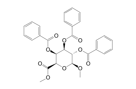 METHYL-(METHYL-2,3,4-TRI-O-BENZOYL-BETA-D-GALACTOPYRANOSIDE)-URONATE