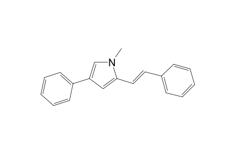1-methyl-4-phenyl-2-[(E)-2-phenylethenyl]pyrrole
