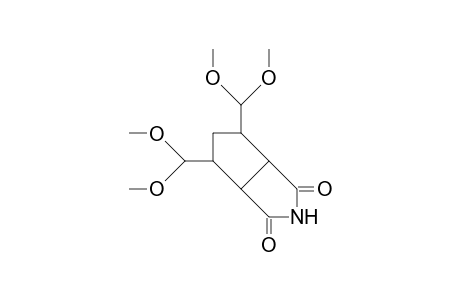 endo, endo-cis-6,8-Bis(dimethoxymethyl)-3-aza-bicyclo(3.3.0)octane-2,4-dione