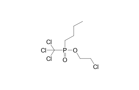 O-(2-CHLOROETHYL)(TRICHLOROMETHYL)BUTYLPHOSPHINATE