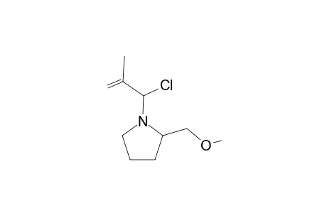 N-[1'-Chloro-2'-methyl-2'-propen-1'-yl]-2-(methoxymethyl)pyrrolidine