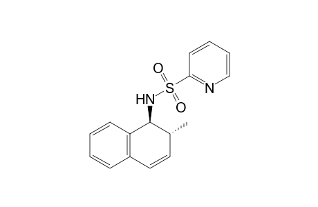 (1S*,2R*)-2-Methyl-N-[(2'-pyridyl)sulfonyl]-1,2-dihydronaphthalen-1-amine