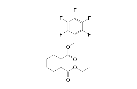 1,2-Cyclohexanedicarboxylic acid, ethyl pentafluorobenzyl ester