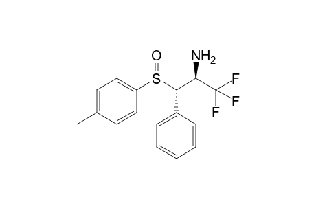 (1S,2S,Rs)-3,3,3-Trifluoro-2-amino-1-phenylpropyl p-tolyl sulfoxide