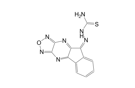 9H-indeno[1,2-b][1,2,5]oxadiazolo[3,4-e]pyrazine, 9-[(aminocarbonothioyl)hydrazono]-, (9Z)-