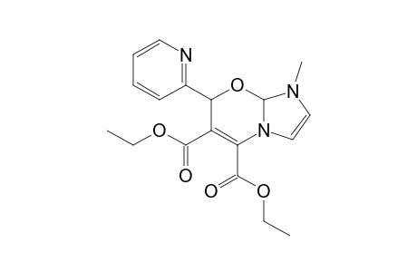Diethyl 1-methyl-7-pyridin-2-yl-1,8a-dihydro-7H-imidazo[2,1-b][1,3]oxazine-5,6-dicarboxylate