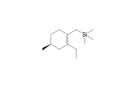 (S)-((2-ethyl-4-methylcyclohex-1-en-1-yl)methyl)trimethylsilane