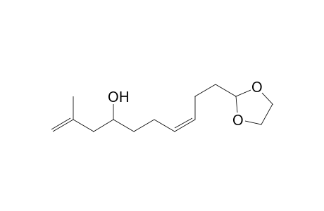 (Z)-2-Methyl-10-(1,3-dioxolan-2-yl)-1,7-decadien-4-ol