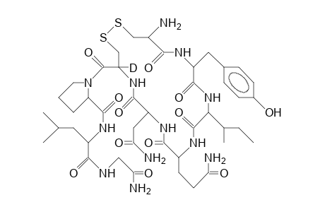 (6-Hemi-D-[.alpha.-deuterio]-cystein)-ocytocin