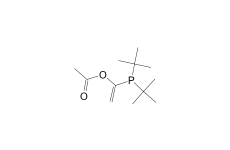Ethenol, 1-[bis(1,1-dimethylethyl)phosphino]-, acetate