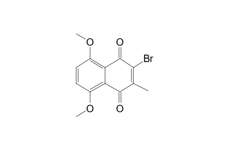 2-Bromo-5,8-dimethoxy-3-methyl-1,4-naphthalenedione