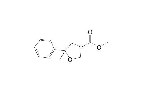 Methyl 5-methyl-5-phenyltetrahydrofuran-3-carboxylate