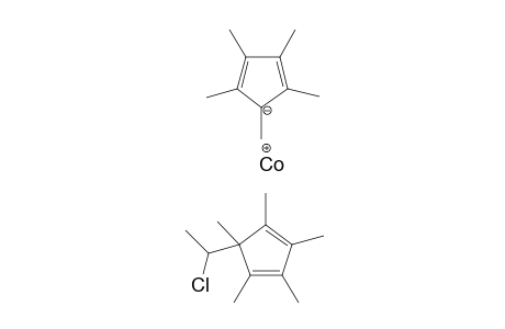 [exo-5-(1-Chloroethyl)-1,2,3,4,endo-5-pentamethylcyclopentadiene](pentamethylcyclopentadienyl)cobalt