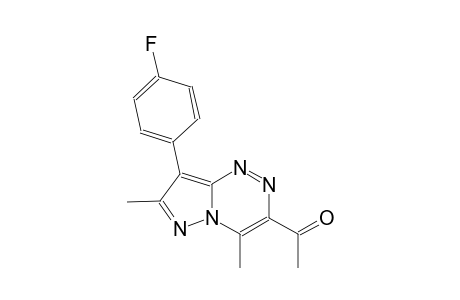 1-[8-(4-fluorophenyl)-4,7-dimethylpyrazolo[5,1-c][1,2,4]triazin-3-yl]ethanone