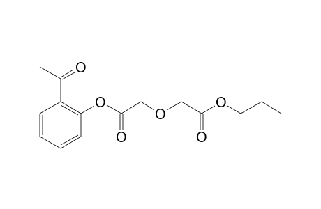 Diglycolic acid, 2-acetylphenyl propyl ester