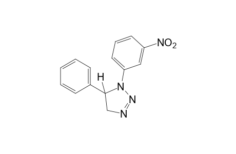 1-(m-nitrophenyl)-5-phenyl-delta^2-1,2,3-triazoline