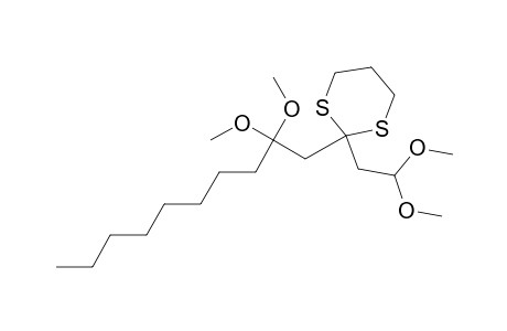 2-(2,2-dimethoxy-n-decyl)-2-(2,2-dimethoxyethyl)-1,3-dithiane