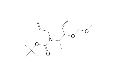 Tert-Butyl Allyl[(2S,3S)-3-(methoxymethoxy)pent-4-en-2-yl]carbamate