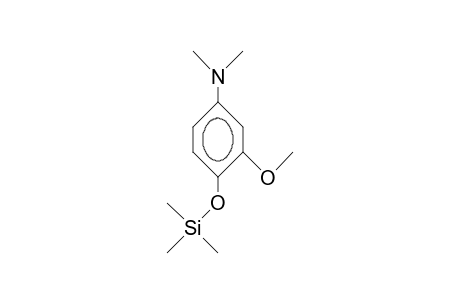 2-Methoxy-4-dimethylamino-trimethylsiloxy-benzene