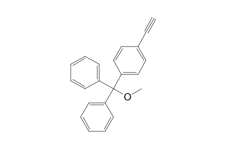 (4-Ethynylphenyl)diphenylmethoxymethane