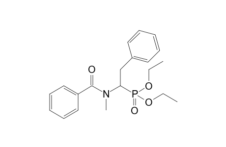 Diethyl 1-[(N-benzoyl-N-methyl)aminophenyl)ethyl]phosphonate