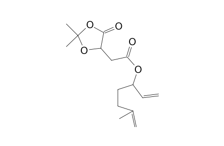 Dimethyl ketal of (1'S,2S,5S)-2-hydroxysuccinic acid 4-(4'-methyl-1'-vinylpent-4'-enyl) ester
