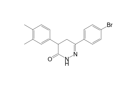 6-(4-bromophenyl)-4-(3,4-dimethylphenyl)-4,5-dihydropyridazin-3(2H)-one
