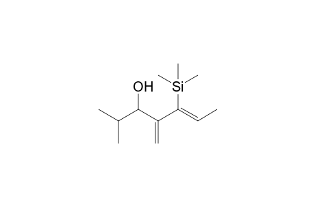 2-(1'-Hydroxy-2'-methylpropyl)-3-(trimethylsilyl)penta-1,3-diene