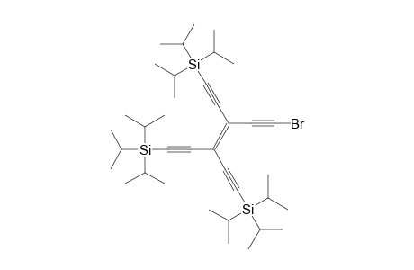 1-Bromo-6-(triisopropylsilyl)-3,4-bis[(triisopropylsilyl)ethynyl]hex-3-ene-1,5-diyne