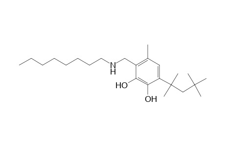 1,2-Benzenediol, 4-methyl-3-[(octylamino)methyl]-6-(1,1,3,3-tetramethylbutyl)-