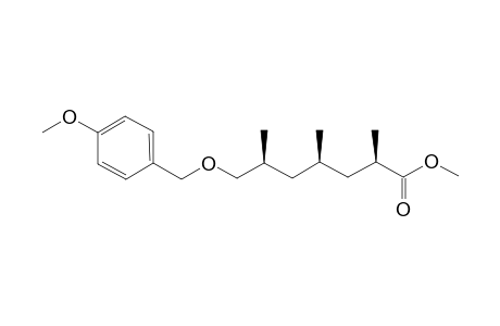 METHYL-(2R,4R,6S)-7-[(4-METHOXYBENZYL)-OXY]-2,4,6-TRIMETHYLHEPTANOATE