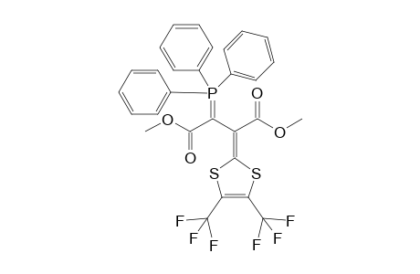 Dimethyl 2-[4',5'-bis(trifluoromethyl)-1',3'-dithiol-2'-ylidene )-3-(triphenylphosphoranylidene) succinate