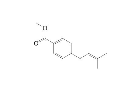 methyl 4-(3-methylbut-2-en-1-yl)benzoate