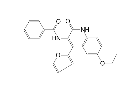 benzamide, N-[(Z)-1-[[(4-ethoxyphenyl)amino]carbonyl]-2-(5-methyl-2-furanyl)ethenyl]-