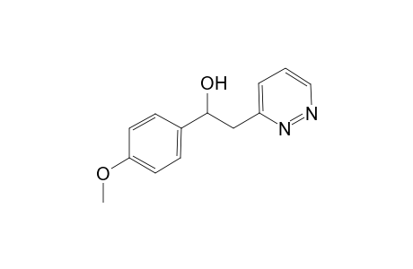 (R,S)-1-(4-Methoxyphenyl)-2-(3-pyridazinyl)ethanol
