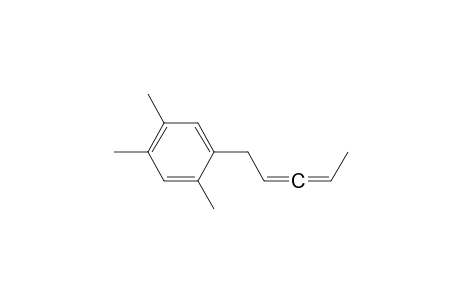 Benzene, 1,2,4-trimethyl-5-(2,3-pentadienyl)-