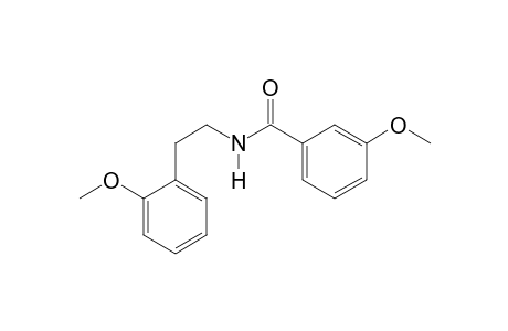 3-Methoxy-N-[2-(2-methoxyphenyl)ethyl]benzamide