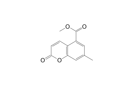 Methyl 7-methyl-coumarin-5-carboxylate