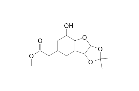 5,5-Dimethyl-10-(methoxycarbonylmethyl)-12-hydroxy-2,4,6-trioxatricyclo[6.4.0.0(3,7)]dodecane isomer