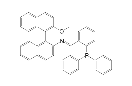 2-(2-Diphenylphosphanylbenzylideneamino)-2'-methoxy-1,1'-binaphthyl