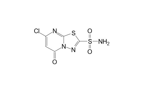7-Chloro-5-oxo-5H-[1,3,4]thiadiazolo[3,2-a]pyrimidine-2-sulfonamide