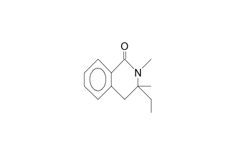 N-Methyl-3-methyl-3-ethyl-3,4-dihydro-isoquinol-1-one