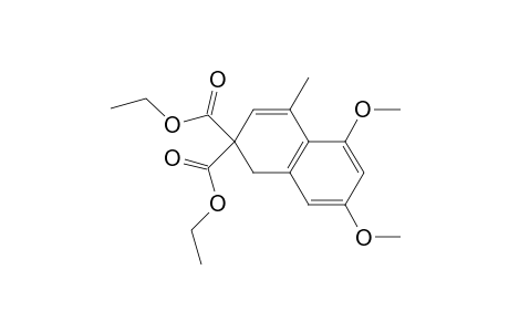 5,7-Dimethoxy-4-methyl-1H-napthalene-2,2-dicarboxylic acid diethyl ester