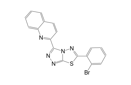 quinoline, 2-[6-(2-bromophenyl)[1,2,4]triazolo[3,4-b][1,3,4]thiadiazol-3-yl]-